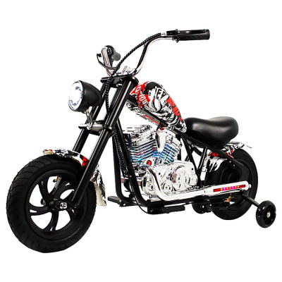 Детский электромотоцикл Special River Toys M777ML черный 1